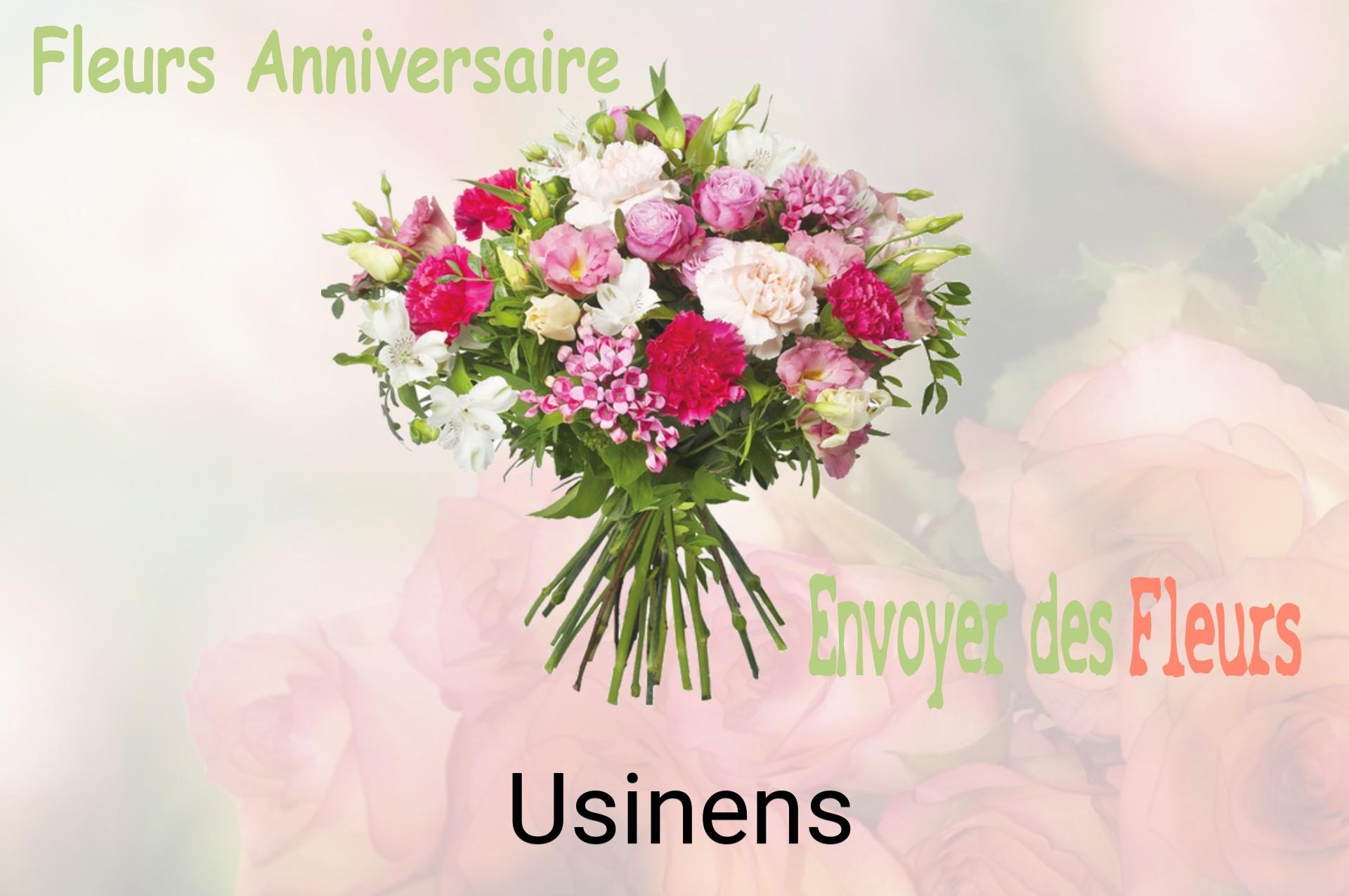 Bouquet de fleurs d’anniversaire livré à Usinens